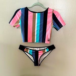Body glove crop top bikini